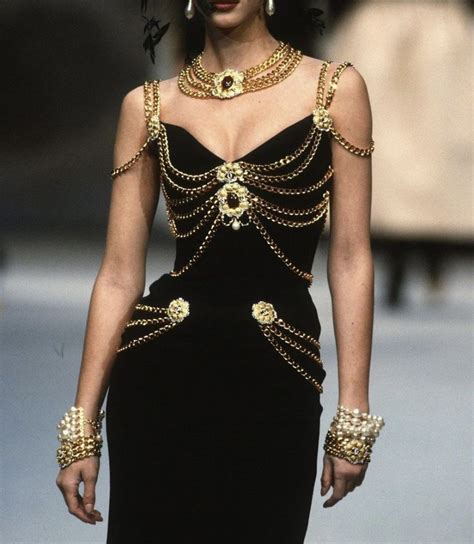 90s versace dress gold chains dupe|versace dresses 90s.